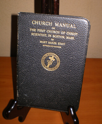 1936 CHURCH MANUAL of First Church of Christ Scientist Boston ~ MARY BAKER EDDY-image