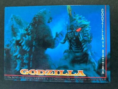 VS BATTRA #59 Godzilla TRADING  CARD amada very rare japanese  F/S-image