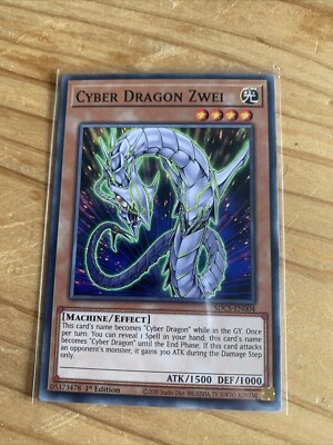 Cyber Dragon Zwei - SDCS-EN004 - Common -  1st Edition   Yugioh-image