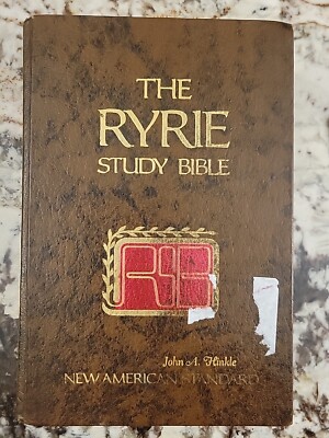 The Ryrie Study Bible: New American Standard Translation 1978-image