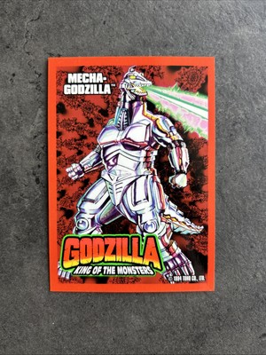 Trendmasters Godzilla King Of The Monsters #6 Mecha Godzilla Promo Card 1994-image