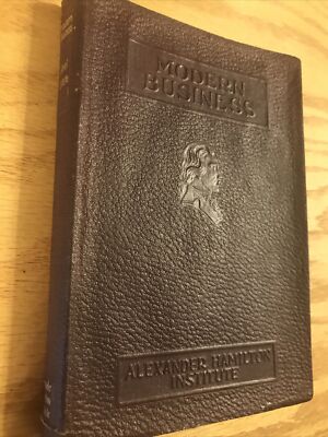 Modern Business Alexander Hamilton Institute Real Estate Vintage 1931-image