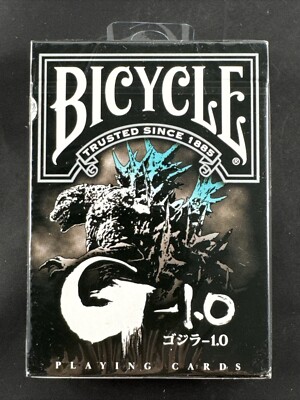 BICYCLE GODZILLA -1.0 PLAYING CARDS TOHO Godzilla Store Exclusive Monster Japan-image