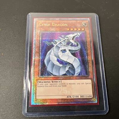Mint - Cyber Dragon TN23-EN005 Quarter Century Secret Rare YuGiOh-image