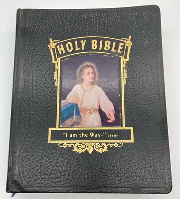 Holy Bible New Standard Reference Bible Special Blue Ribbon Edition Hertel 1958-image