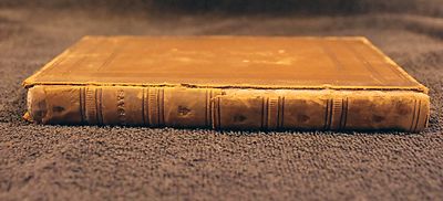 Essays Written Intervals of Business - Helps - 1853 Parker - Marbled Leather -image
