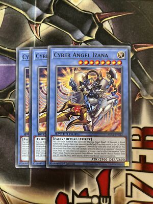 3x Cyber Angel Izana - SGX1-ENE12 - Common - NM-image
