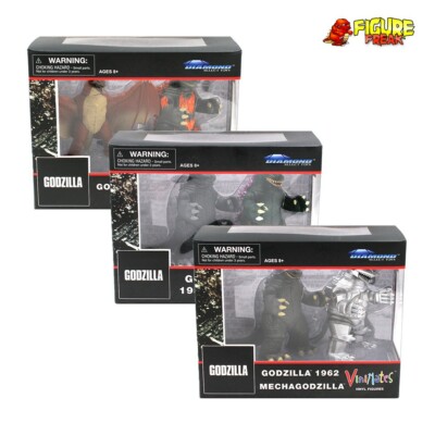 Vinimates Godzilla Collection (1954, 1962, 1995, 1999, Mechagodzilla & Rodan)-image
