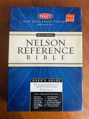 Holy Bible New King James Version References Concordance Red Letter Version 1988-image