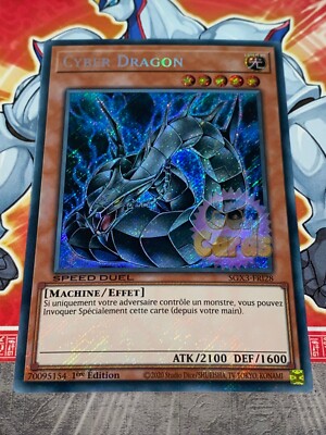 YU GI OH CYBER DRAGON SGX3-FRI28 SECRET RARE Card-image
