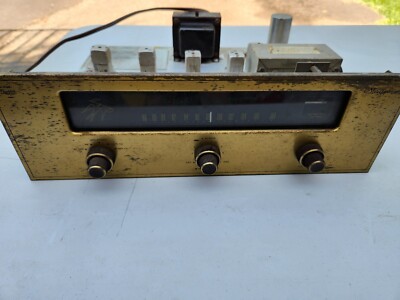 Fisher FM-100 Tube Stereo Tuner Untested -image