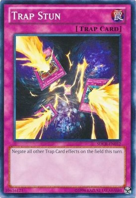 1 x Trap Stun - SDCR-EN032 - Common - Unlimited Edition Near Mint, English-image
