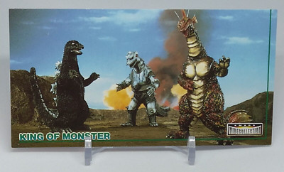 Godzilla Mechagodzilla King of Monster Amada Wide Collection Card No.60 1996-image
