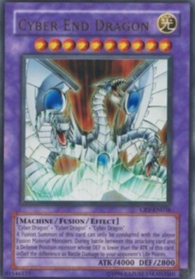 Yugioh-Cyber End Dragon-Ultra Rare-UNL-CRV EN036 (MP)-image