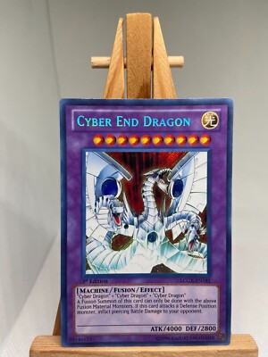 Cyber End Dragon - Secret Rare 1st Edition LCGX-EN181 - MP - YuGiOh-image