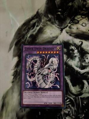 Cyber Twin Dragon LEDD-ENB26 X 1 Common 1st Mint YUGIOH-image