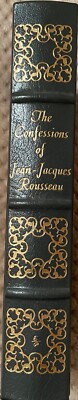 Easton Press Confessions Of Jean-Jacques Rousseau 1980, 100 Greatest Books Ever-image