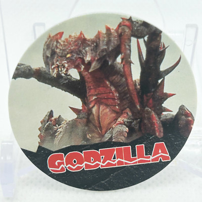 GODZILLA 1995 Vintage Rare card menko Cap Collection Amada Japanese #13-image