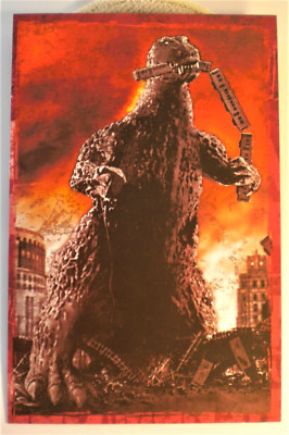 AMERICAN GREETINGS 2004 GODZILLA ORIGINS GODZILLA UPLIFTING CARD 4.75