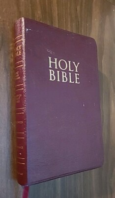 KJV Holy Bible Reference, Gold Edition by Zondervan Staff (2000, LEATHER Bound)-image