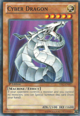 Cyber Dragon - YS12-EN011 - Common - 1st Edition x1 - Lightly Played-image