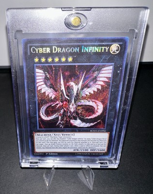 Cyber Dragon Infinity BOSH-EN094 Quarter Century Stampede 1st Edition-image