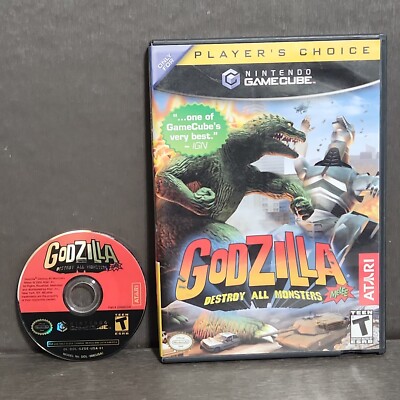 Godzilla Destroy All Monsters Melee (GameCube)-image