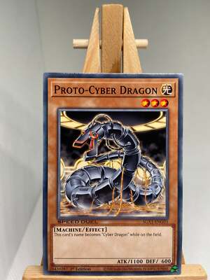Proto-Cyber Dragon - 1st Edition SGX1-ENG03 - NM - YuGiOh-image