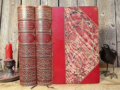Robert Huish ~ Memoirs of Charlotte Augusta  ~ in Two Vols ~ Bound by Root & Son-image