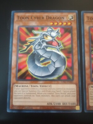 Toon Cyber Dragon - LDS1-EN067 - Common - 1st Ed - NM-image
