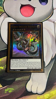 MAGO-EN033 Cyber Dragon Infinity Alternate Art 1st Edition NM Yugioh Card-image