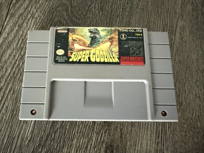 Super Godzilla (Super Nintendo SNES 1993) Cartridge Only Tested Authentic-image