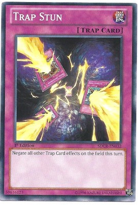1 x Trap Stun - SDCR-EN032 - Common - 1st Edition Near Mint, English-image