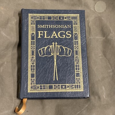 SMITHSONIAN HANDBOOK: FLAGS - Easton Press, 1997 - Collector's Ed, Leather-image
