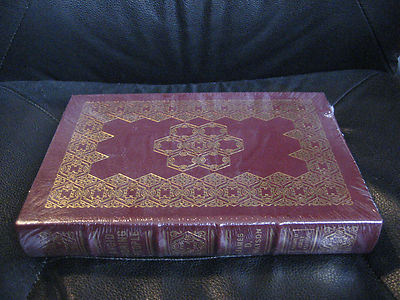 JAMES D WATSON SIGNED  AVOID BORING PEOPLE EASTON PRESS SEALED LEATHER NOBEL DNA-image