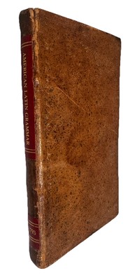 1793 - American Latin Grammar - SCARCE - Full Speckled Leather - Springfield, MA-image