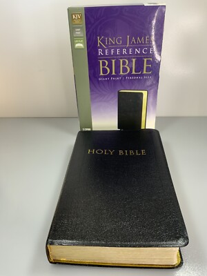 King James Reference Bible Giant Print-image