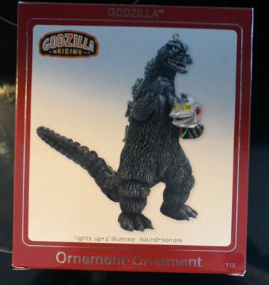 2008 Carlton Cards Heirloom Godzilla Ornament #118-image