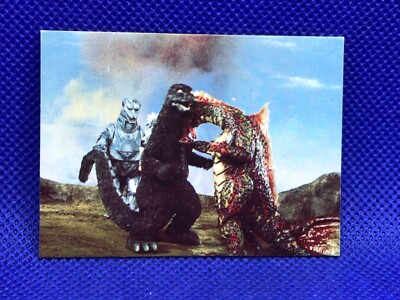 Terror of Mechagodzilla  Mini menko card 2.5 in No.147 TOHO 1970's Japanese F/S-image