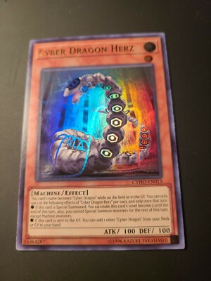 Yugioh Cyber Dragon Herz CYHO-EN015 Ultra Rare NM/M y4-image
