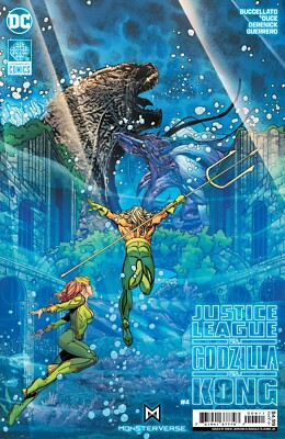 Justice League vs Godzilla vs Kong #4 (2024) (New) Choice of Covers-image