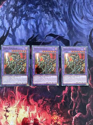 LEDD-ENA34 x3 Dark Paladin 1st Edition Mint YuGiOh Card-image