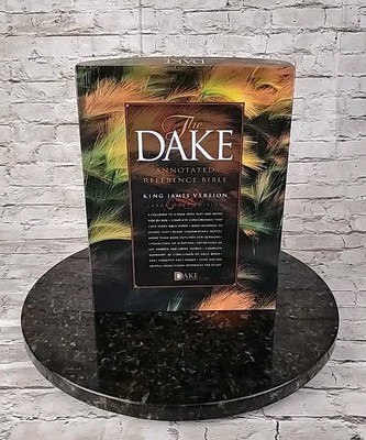 Dake Annotated Reference Bible-KJV-Large Print Burgundy Bonded With Box-image