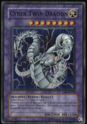 Yu-Gi-Oh! - Cybernetic Revolution Cyber Twin Dragon 2005 CRV-EN035 Unlimited-image