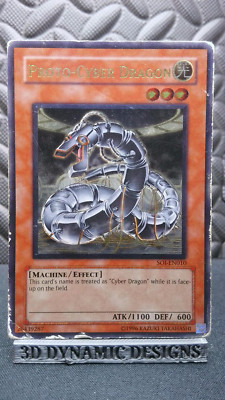 | Yugioh Proto-Cyber Dragon SOI-EN010 Ultimate Rare Shadow Of Infinity  HP 🔥 |-image