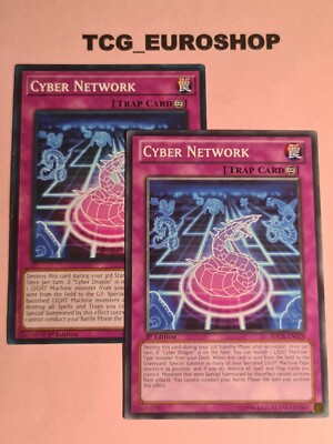 CYBER NETWORK (×2) | YUGIOH | LEDD | 2017 | COMMON | NM #69-image