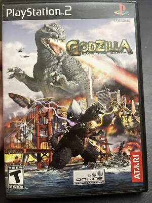 Godzilla: Save the Earth (Sony PlayStation 2, 2004) CIB - *Manual Not Included*-image