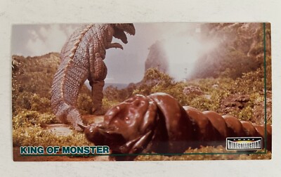 Godzilla King of Monster Widevision trading card (Amada, 1996) #45; NM-image