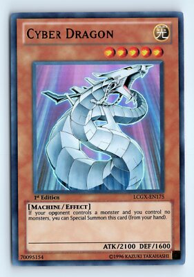 Yu-Gi-Uh Cyber Dragon #LCGX-EN175 1st Edition Legendary Collection 2 tcg-image
