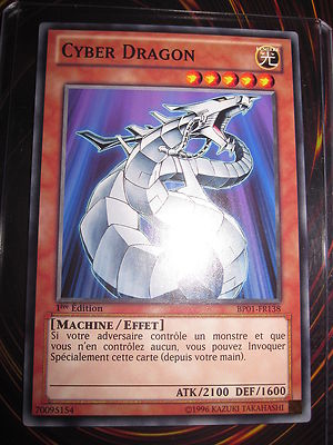 YU-GI-OH! COMMUNE CYBER DRAGON BP01-FR138 MINT NEW EDITION 1 FRENCH-image